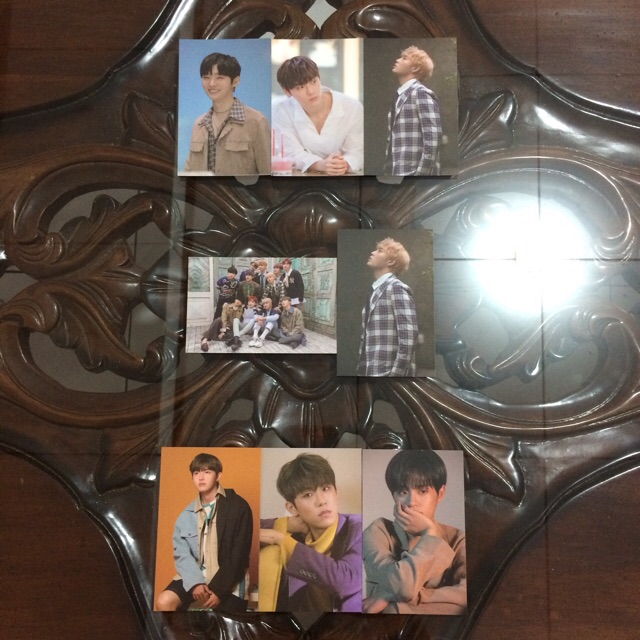 WANNA ONE Sharing Photo Card/PC dan Hotpack Special Gift Therefore Concert