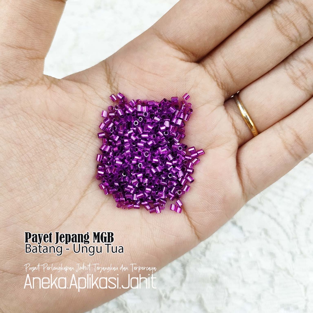 50 GRAM PAYET JEPANG MGB BAMBU PASIR 35801 UNGU TUA