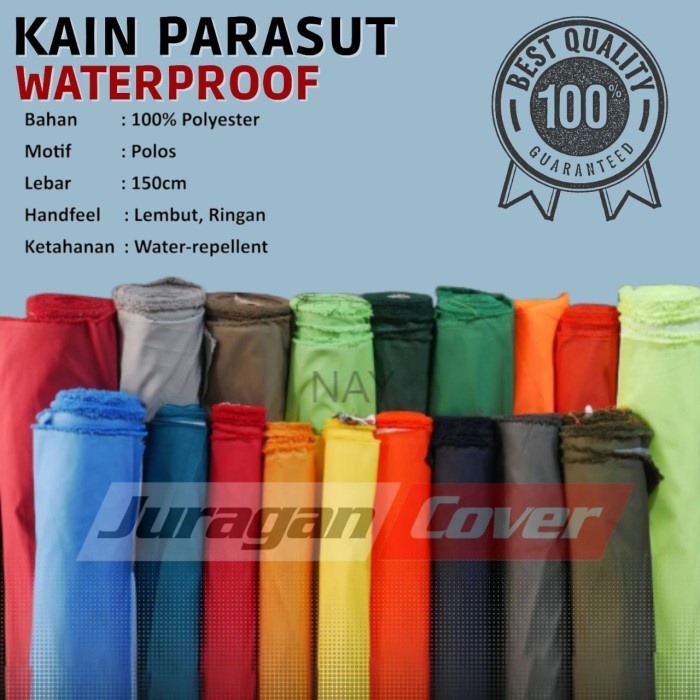 kain parasit anti air waterproof termurah