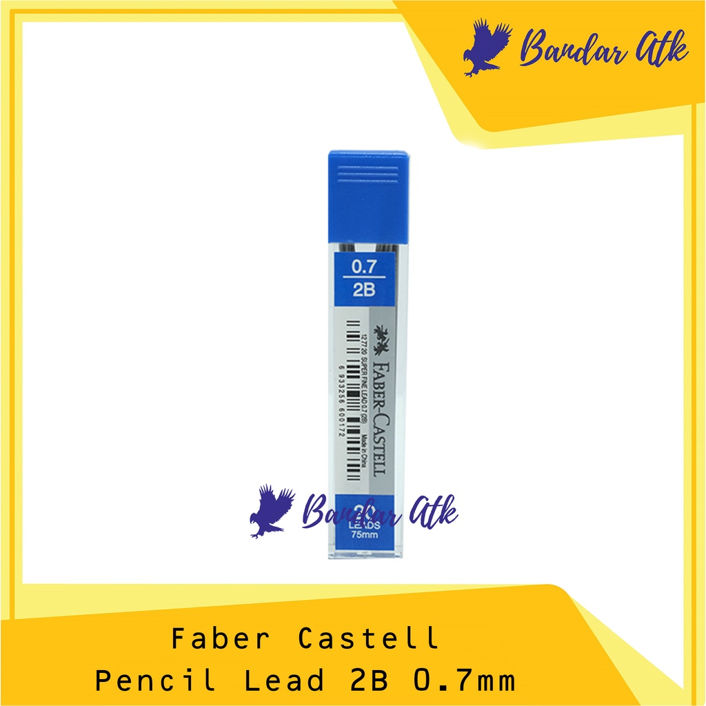 

Isi Pensil Mekanik 2B 0.7mm Faber Castell Refill Pencil Lead [1 TUBE]