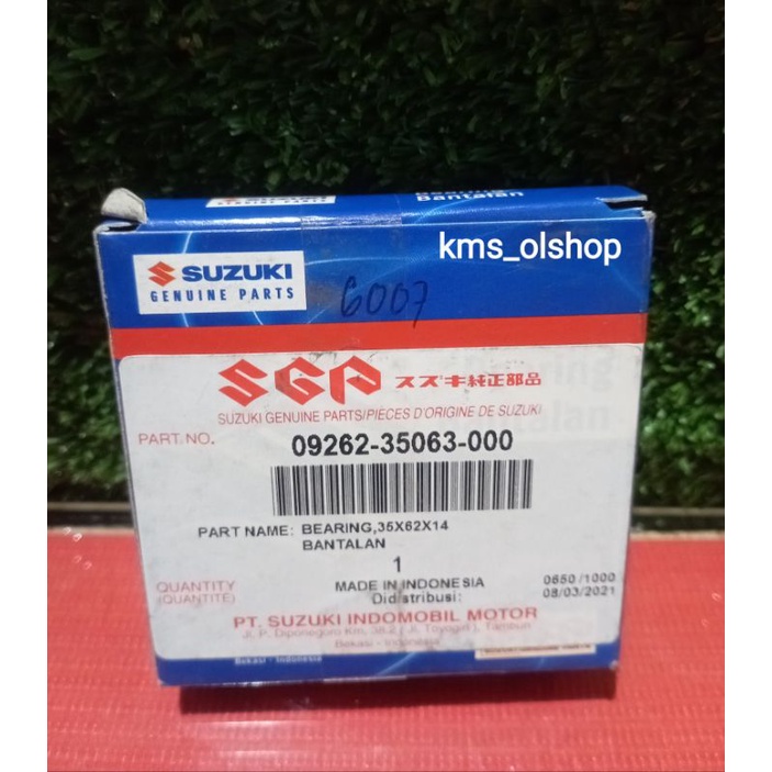 Klahar Krug As 6007 / Bearing Krug As 6007 Asli Suzuki 09262-35063-000