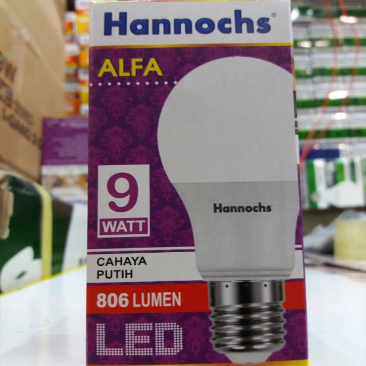 Hannochs Led ALFA 9Watt Putih