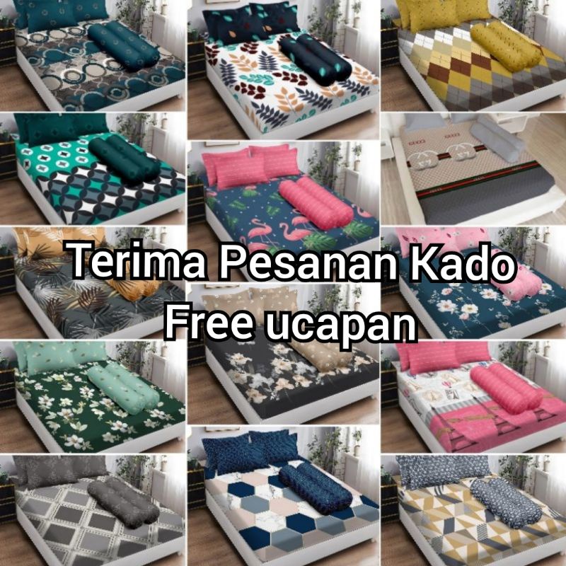 Lady Rose Sprei 160x200 Bantal 4 Aldo Celine Felix Ferren Flamingo GC Jayden Malva Nadya Ocha Parisi