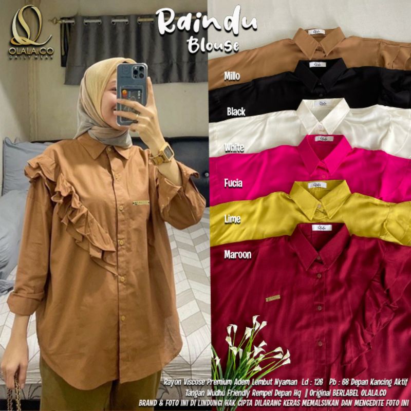 RAINDU BLOUSE ORI OLALA