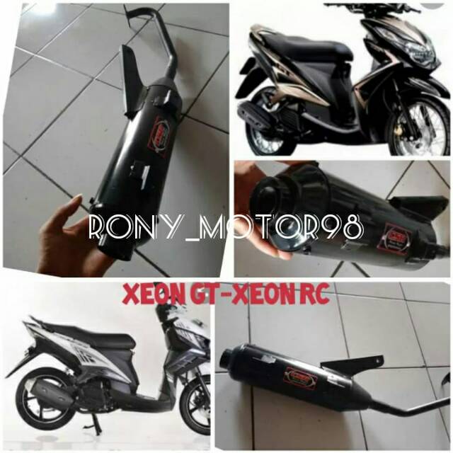 Knalpot bobokan standar racing xeon rc CSR