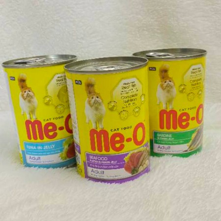 Meo kaleng 400gr tuna sarden dan seafood