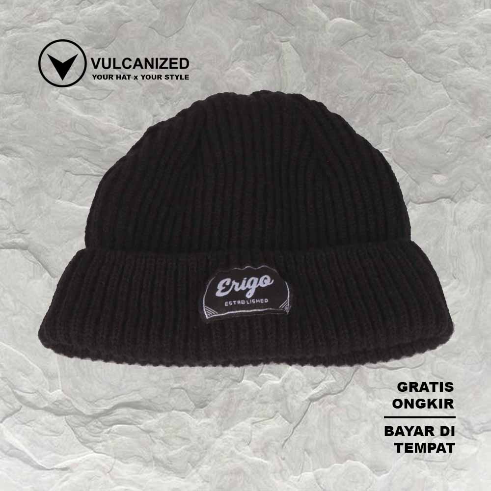 KUPLUK BEANIE HAT POLOS / KUPLUK RAJUT POLOS / SHORT BEANIE HAT