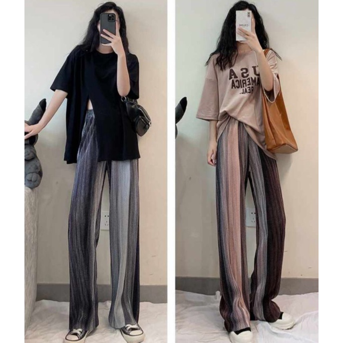 CELANA KULOT PLEATS FASHION IMPORT TERBARU