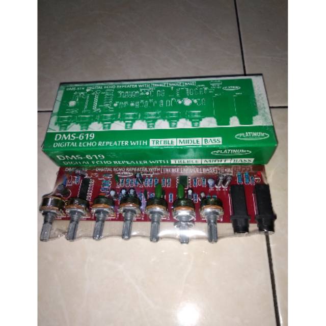 Kit echo repeater with treble midlle bass - DMS 619
