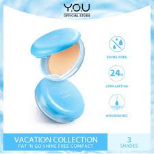 ✦SINAR✦ Y.O.U (YOU) - Colorland Pat n Go Shine Free Compact Powder SPF 25 PA+++ - Compact Powder Colorland