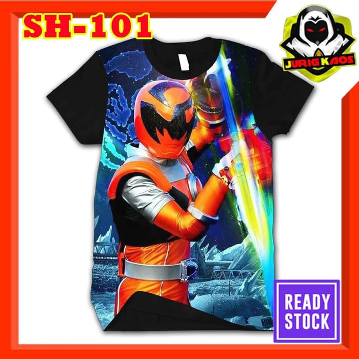 Kaos Kyuu Ranger Orange Ranger Power Ranger