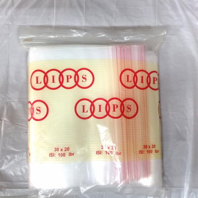 PLASTIK KLIP/KLIP PLASTIK UKURAN 30X20/20X30 ISI 100 LEMBAR
