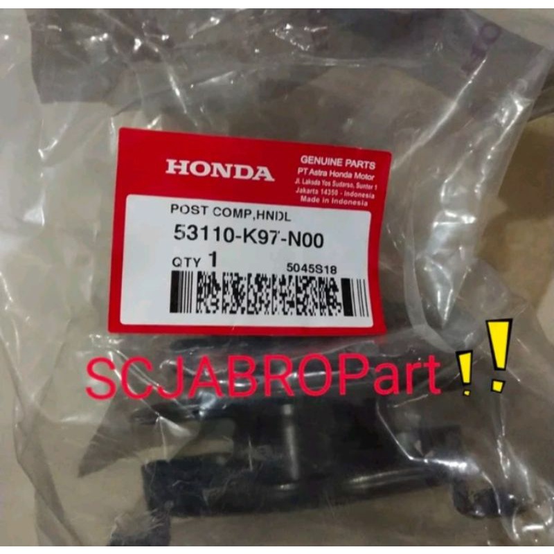 POST COMP HANDLE HONDA PCX K97..53110 K97 N00...ORI AHM
