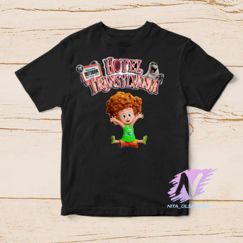 kaos anak kartun the movie hotel Transylvania