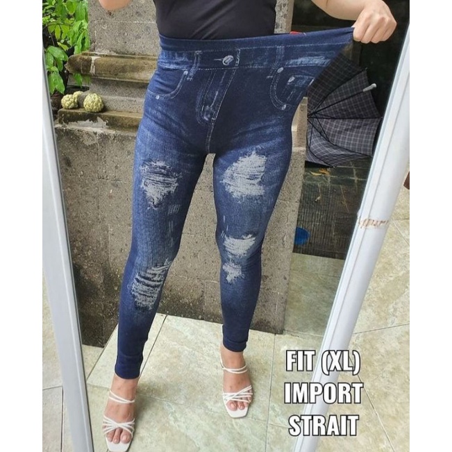 Jeans Legging Premium - Jeans Legging Wanita