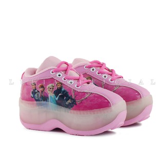  Sepatu  Roda  Kids Roda  4 Karakter Frozen  Original Pink 