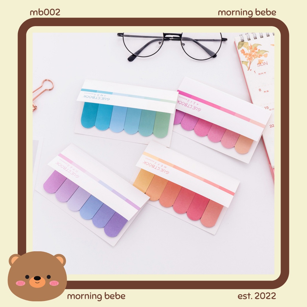 

MB002 MINI STICKY NOTES / STICKY NOTES / STICKY NOTE / STICKY NOTES IMPORT / STICKY NOTES MURAH / MINI STICKY NOTE / MEMOPAD / MEMO PAD MINI / STICKY NOTES WARNA / STICKY NOTES GUESTBOOK / MEMO MINI