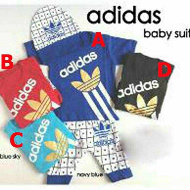 Addas/Baju anak bayi laki-laki setelan pakaian bayi cowok lucu topi bayi baru lahir newborn