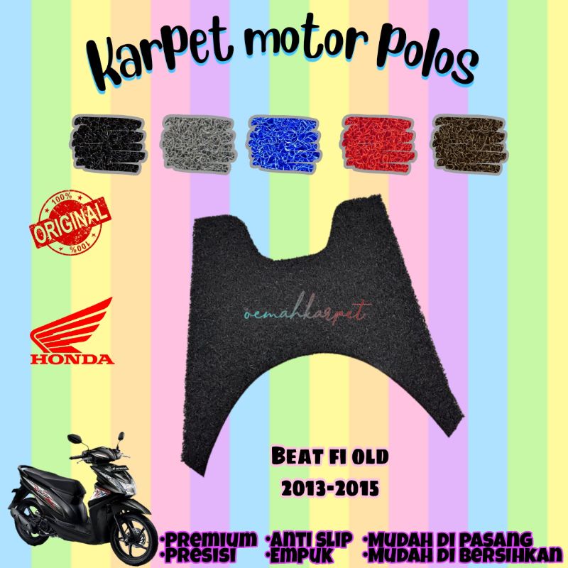 [KARPET MOTOR] Karpet Mie BEAT FI OLD 2013-2015 || Karpet Motor BEAT FI OLD