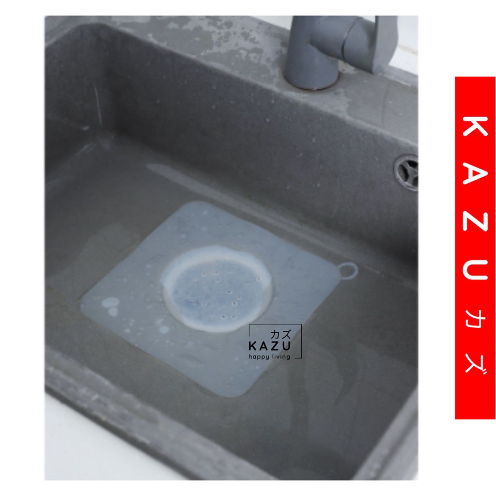 KAZU KHL232 Penutup Lubang Saluran Air Kamar Mandi Wastafel Silikon Anti Bau Serangga