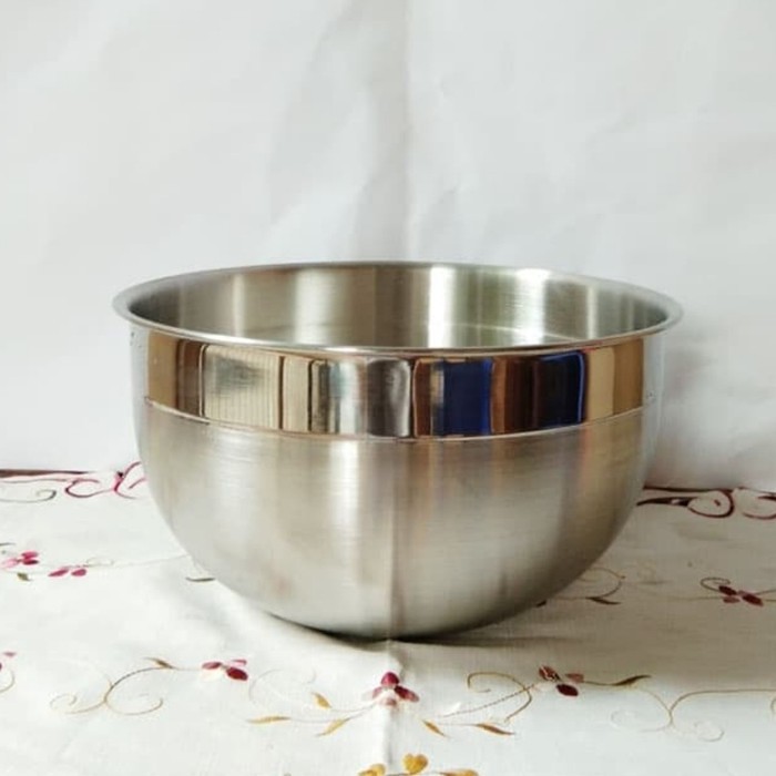 Supra Stainless Mixing Bowl 25 cm. Baskom Adonan Kue