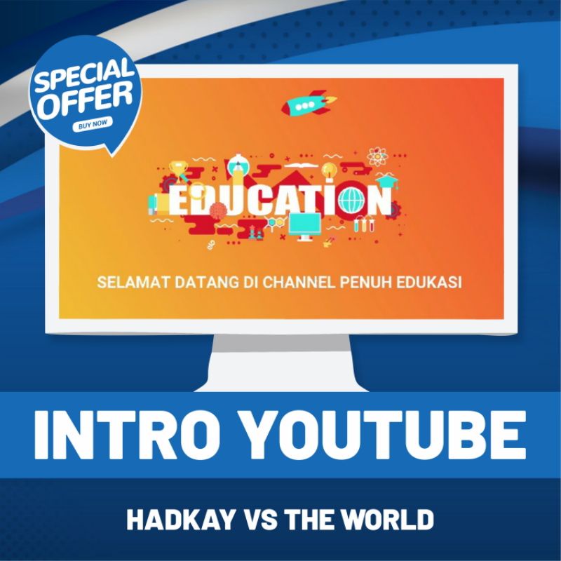 JASA DESAIN INTRO YOUTUBE - Intro Youtube | Opening Youtube | Intro Youtube Murah | Opening Youtube 