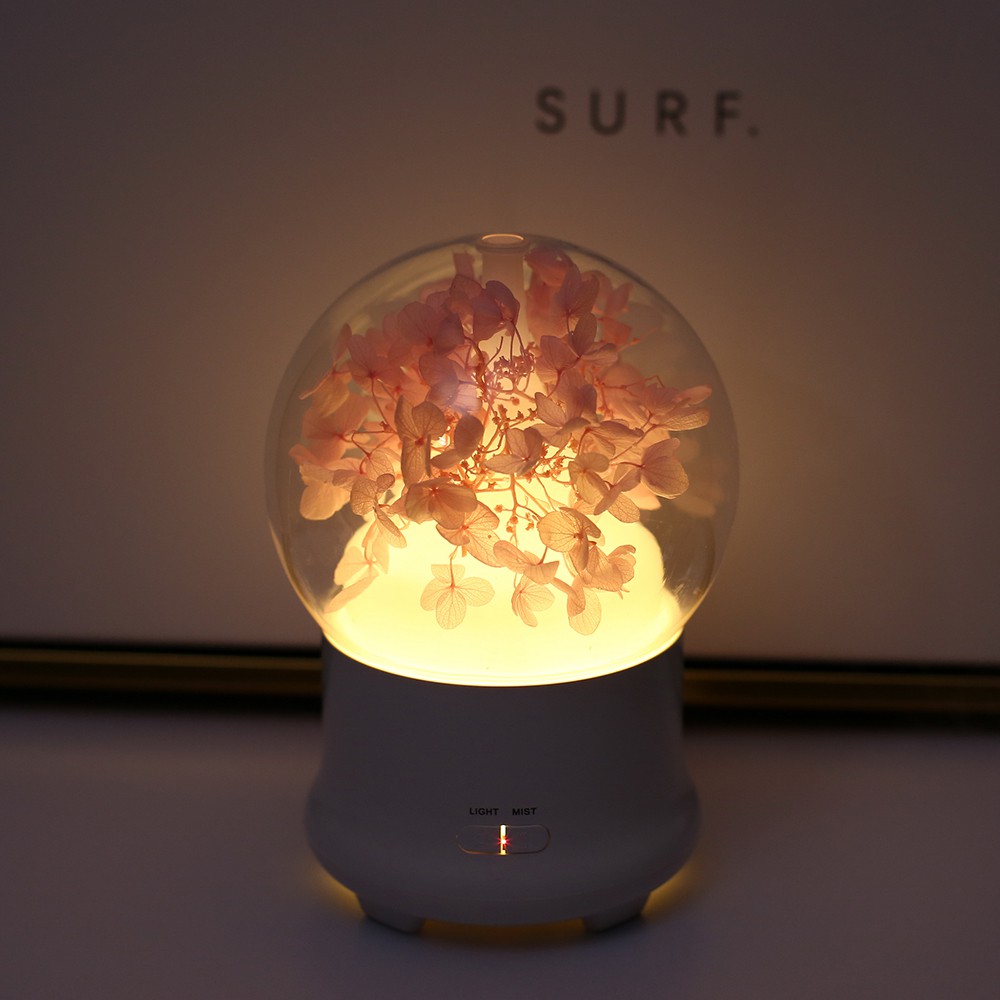 Diffuser | Diffuser 7 Color Led-100 Ml | Oil Diffuser | Imortal Etena Flower Humidifier Elegant Oil Diffuser