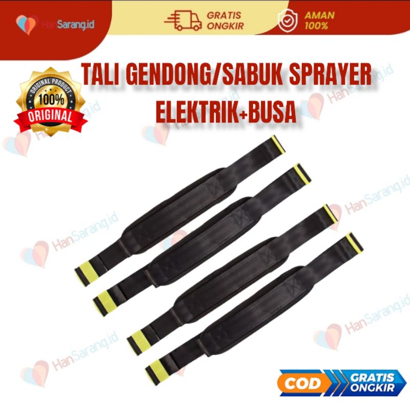 Sabuk Sprayer Elektrik Tali Gendong Semprotan Cas + Busa