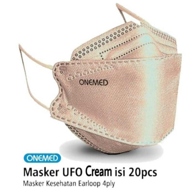 Masker Onemed Ufo 4ply isi 20 pcs earloop