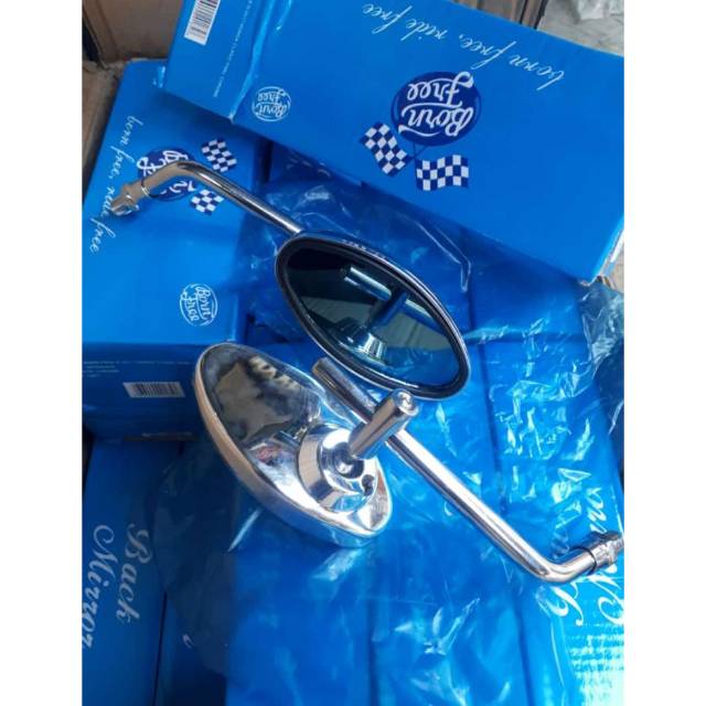 Spion oval bornfree spion oval kecil bornfree PNP CB GL MP TIGER