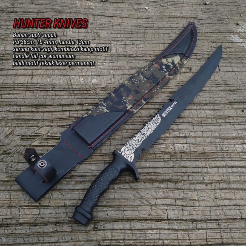 HUNTING KNIFE / PISAU HUNTING / PISAU SURVIVAL