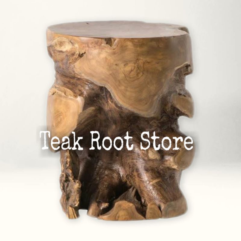 Bangku Cafe Unik Akar Kayu Jati