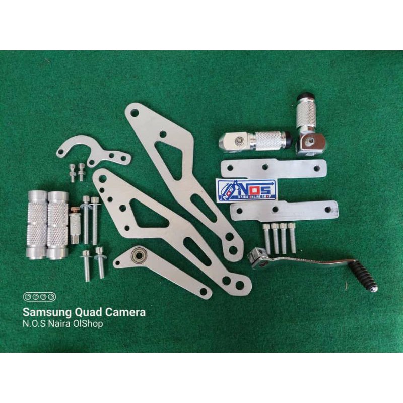 Ub custom plat + step bonceng