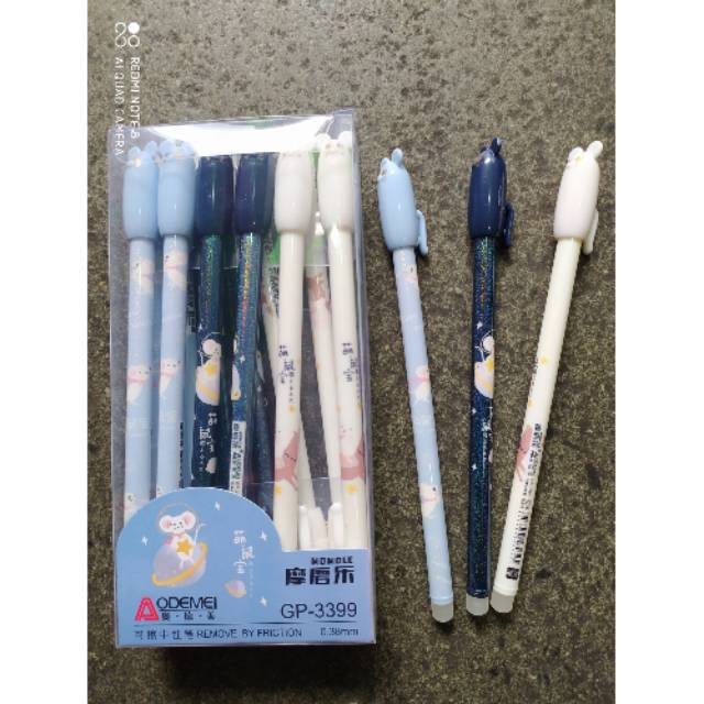 

Pulpen bisa dihapus aodemei karakter tikus isi 12 pcs