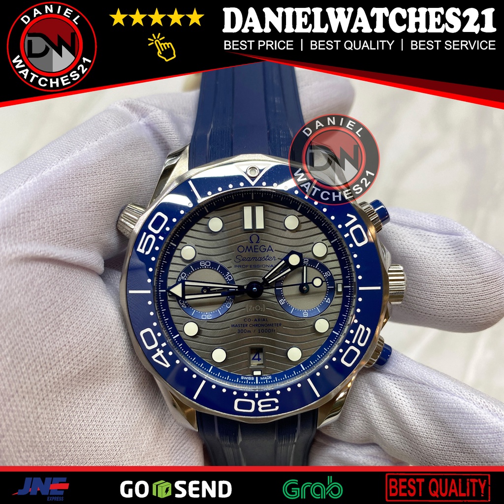 JAM TANGAN MODEL SEA MASTER PROFESSIONAL ZrO2 BLUE MSTR CHRONO (OMF)