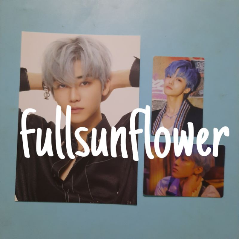 (ready ina, take all) nct dream jaemin reload sticker photocard pc + postcard beyond live