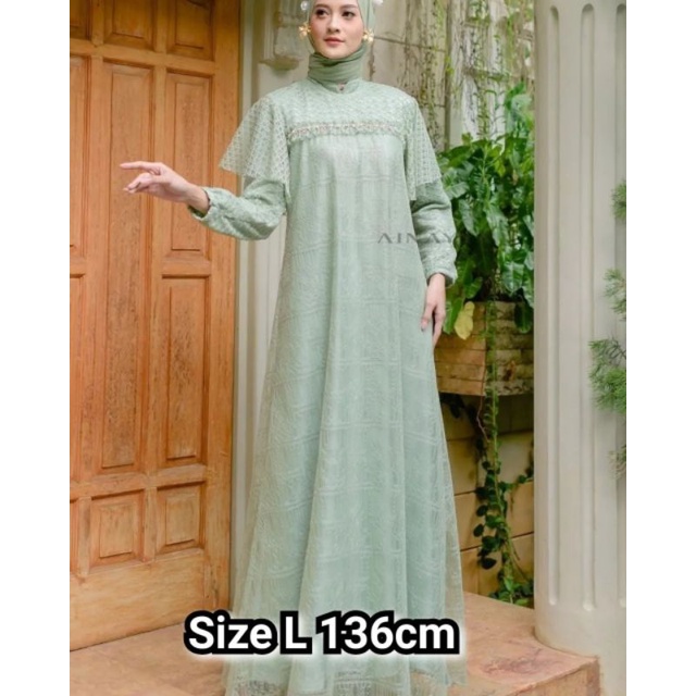 Alyssa Dress Sage by Ainayya