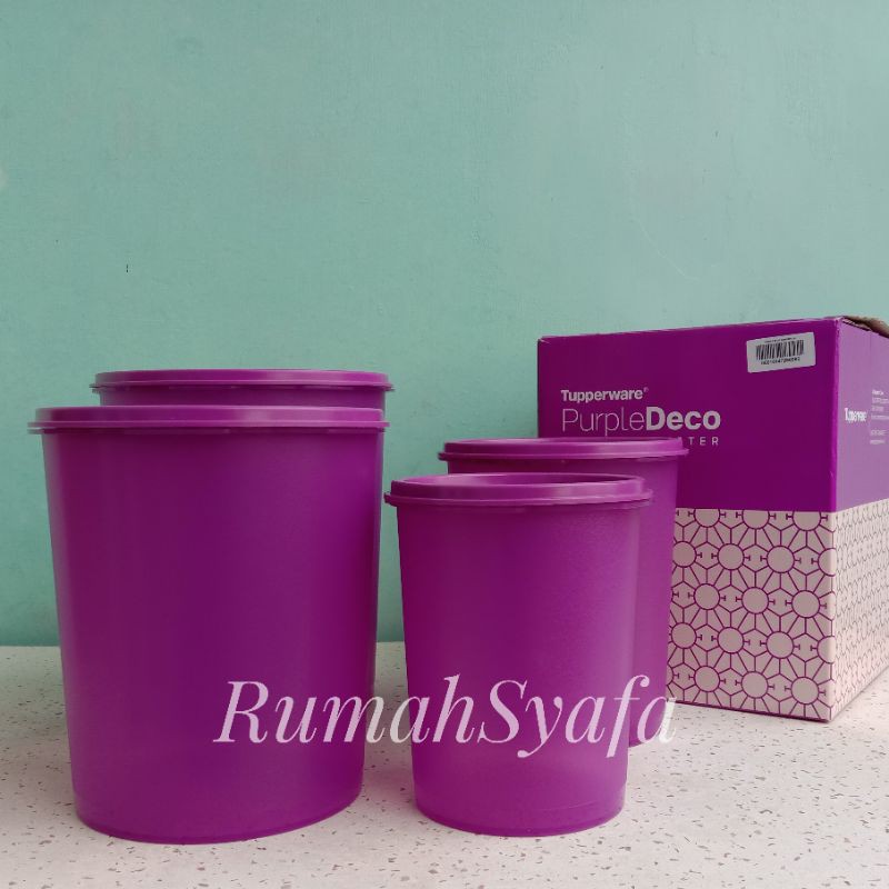 Toples Deco Canister Set