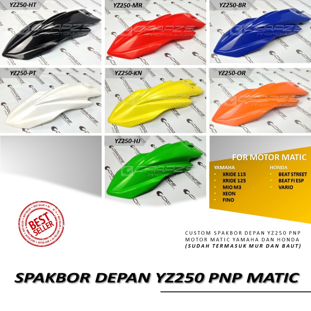 SPAKBOR DEPAN YZ250 PNP MATIC / SPAKBOR DEPAN XRIDE