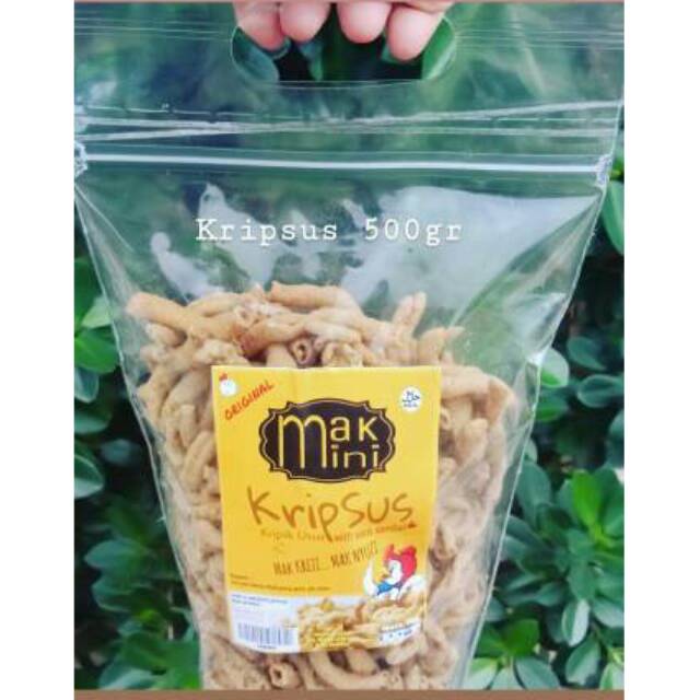 

Makmini kripsus 500gr kemasan besar kiloa edisi Ramadhan