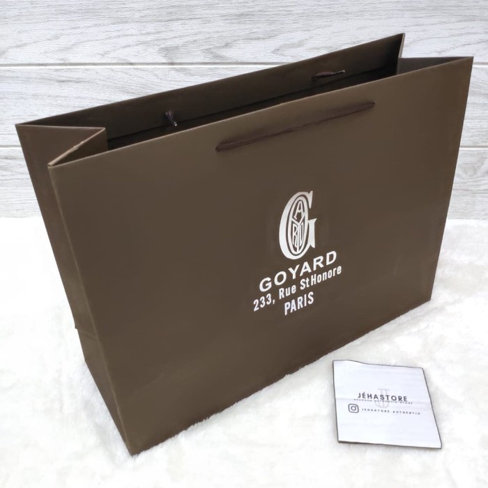 

(TERLARIS) PaperBag GOYARD Medium - Brown