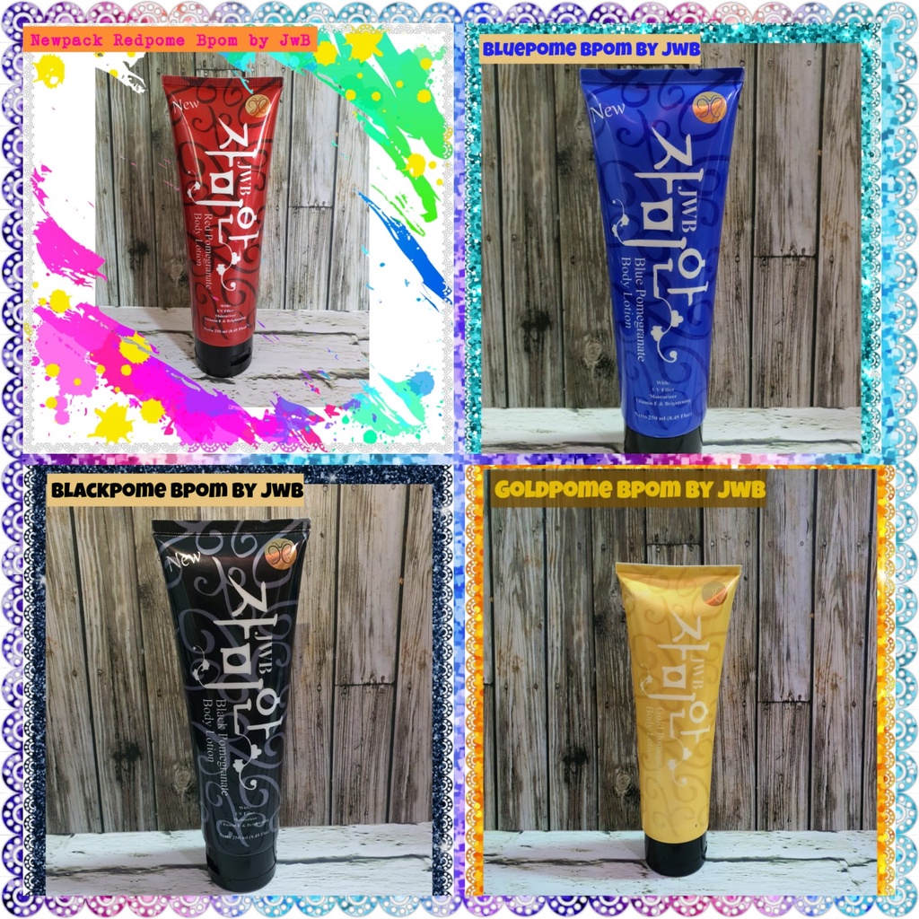 REDPOME JWB BPOM ORIGINAL 250ML LOTION PENCERAH KULIT BLACKPOME BLUEPOME GOLDPOME JWB BPOM ORIGINAL