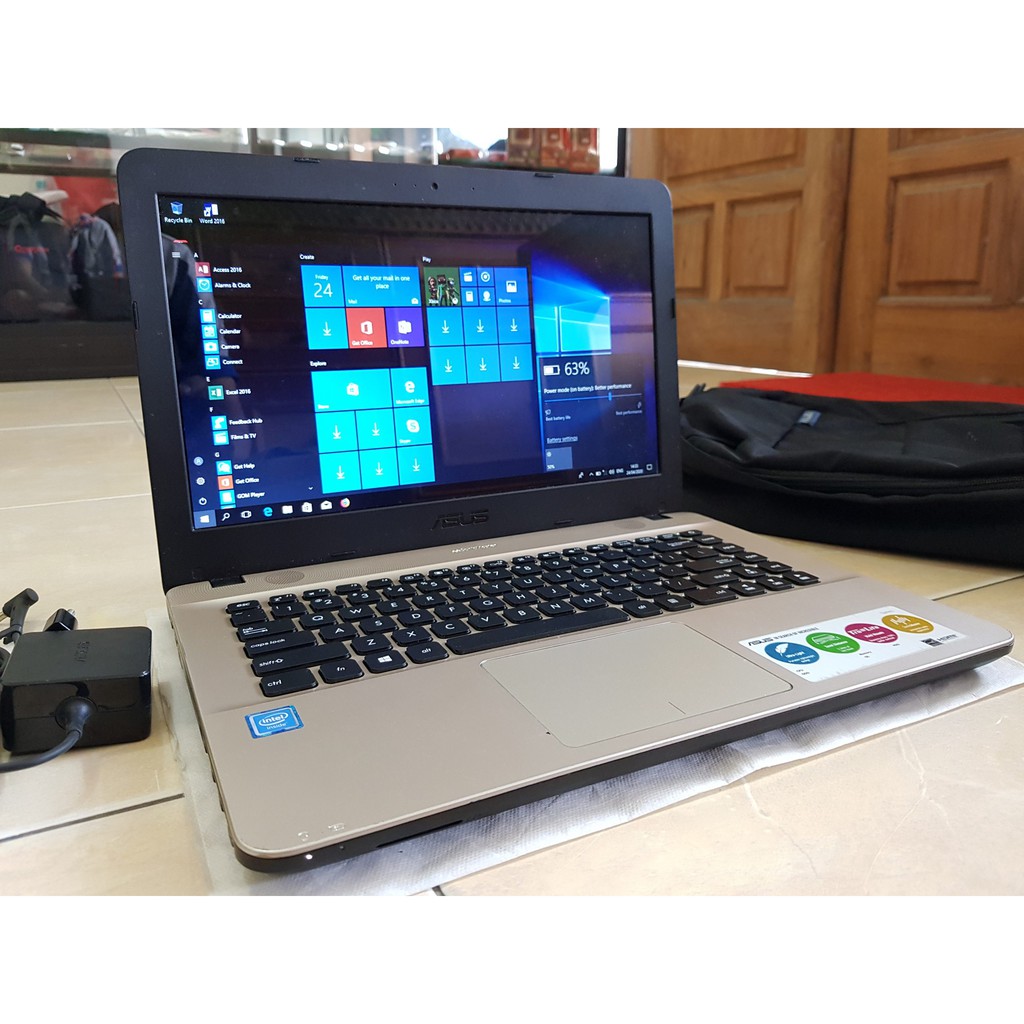 Laptop ASUS X441NA Intel CPU N3350 RAM 4GB