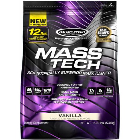 MASSTECH GAINER MUSCLETECH 12LB