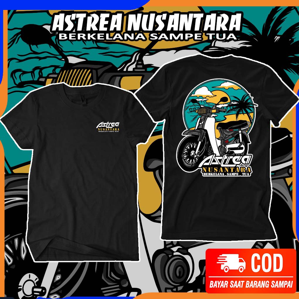 BAJU PROMO KAOS MOTOR ASTREA GRAND PRIMA LEGENDA keranjang astrea grand honda gank cb Nusantara