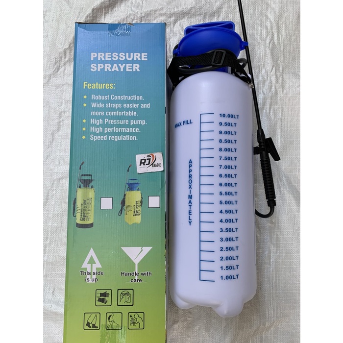 Pressure Sprayer Semprotan Hama Alat Penyemprot Taman MOLLAR 10 Liter