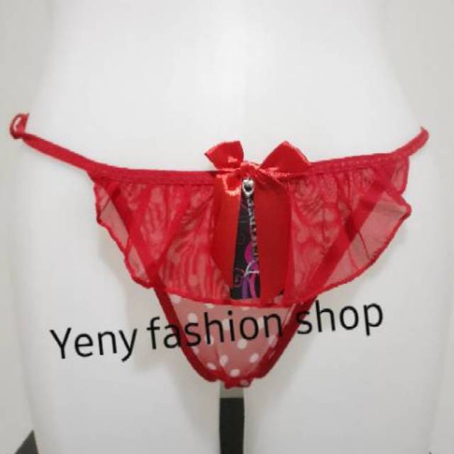 G string Bubble dengan tali samping