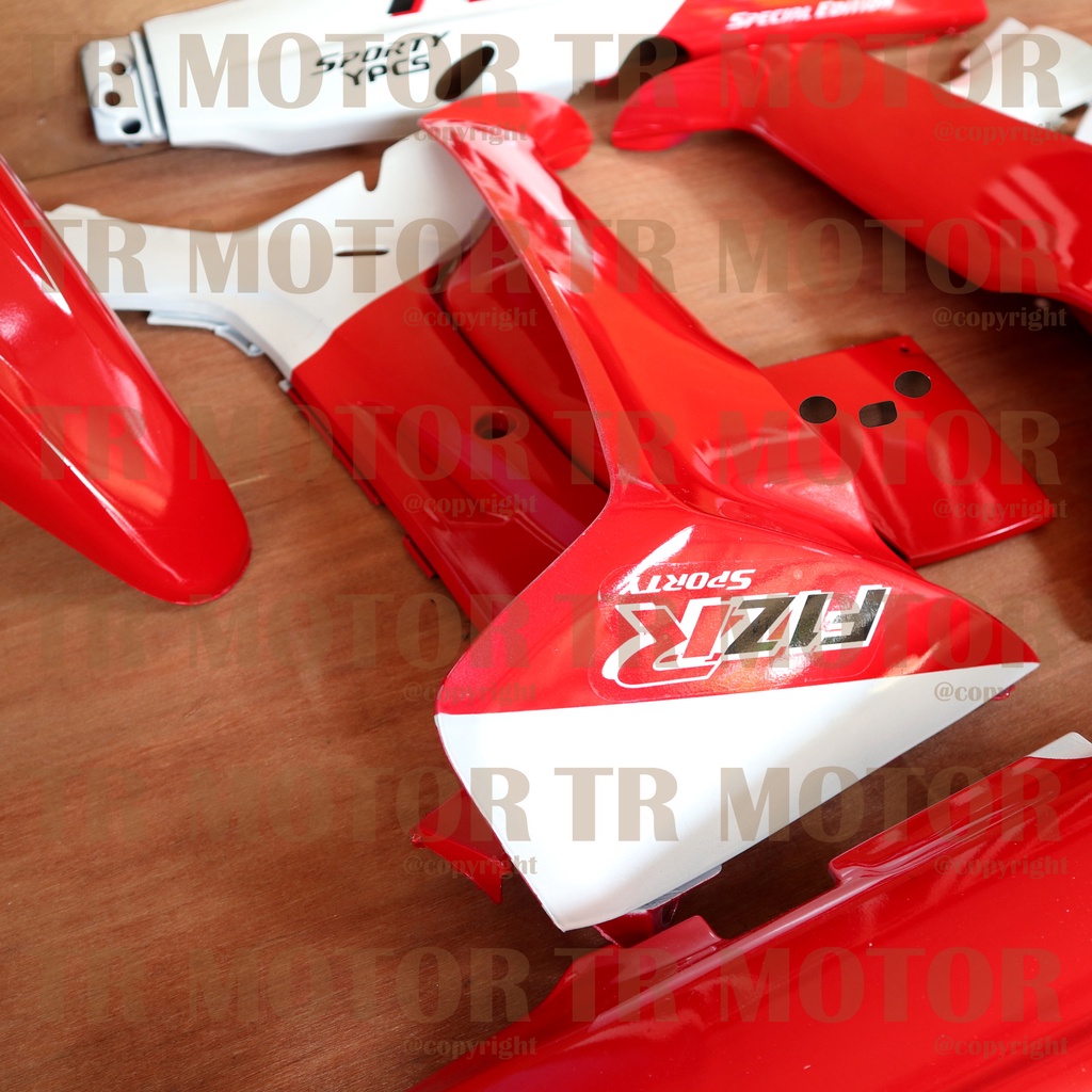 Cover Body Fizr F1zr Malboro Merah Putih Full Set Halus Cover Bodi Yamaha Fiz r