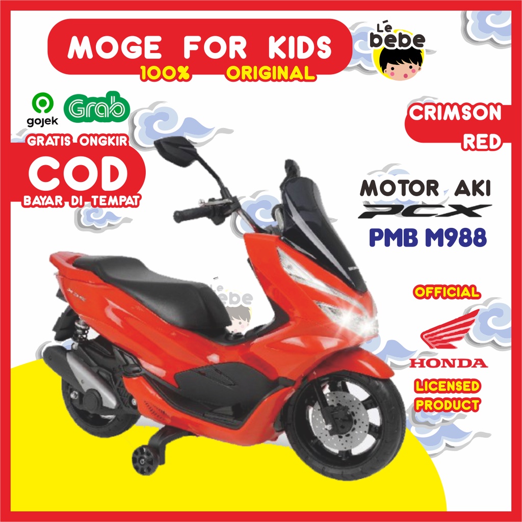 Sepeda Motor Aki Mobil Aki Anak PMB MOTOR M 988 AKI NMAX MOTOR HONDA PCX Mainan Anak Tricycle M988 M