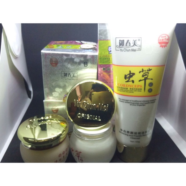 Cordyceps | Yu Chun Mei Paket (Day, Night dan Cleanser) ORIGINAL BPOM